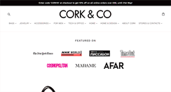 Desktop Screenshot of corkandcompany.pt